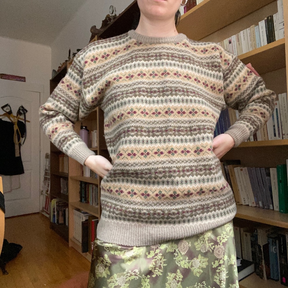 Vintage wool sweater